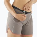 Salomon Sense Aero 5" Eisen/Neon Flamme Laufshorts für Damen 4