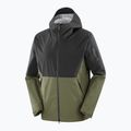Windjacke Herren Salomon Outerpath 2.5L black / grape leaf 7