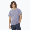 Shirt Herren Salomon Outline Tee blue granite