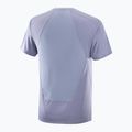 Shirt Herren Salomon Outline Tee blue granite 5