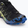 Laufschuhe Herren Salomon Speedcross 6 Gtx Fan Fire black/surf the web/safety yellow 7