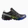 Laufschuhe Herren Salomon Speedcross 6 Gtx Fan Fire black/surf the web/safety yellow