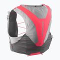 Laufweste Salomon Advance Skin 5 Set castelrock/alloy/neon flame 2