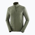Herren-Trekkingpullover Salomon Essential Lightwarm Full Zip grape leaf 7