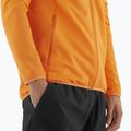 Trekking Hoodie Sweatshirt Herren Salomon Lightwarm Full Zip turmeric 6
