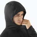 Herren-Trekkingjacke Salomon Sntial Lightwarm Hybrid tiefschwarz 3