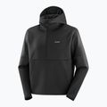 Men's Salomon SHKout Half Zip Hooded Sweatshirt tiefschwarz 6