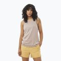 Lauf Tank Top Damen Salomon Shakeout Core Tank etherea