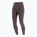 Damen Laufleggings Salomon SHAKEout Bliss 25" coffee bean 8