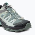Trekkingschuhe Damen Salomon X Ultra 360 green milieu/uban chic/clearly aqua 7