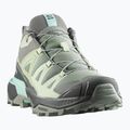 Trekkingschuhe Damen Salomon X Ultra 360 green milieu/uban chic/clearly aqua 10