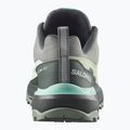 Trekkingschuhe Damen Salomon X Ultra 360 green milieu/uban chic/clearly aqua 11