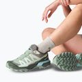 Trekkingschuhe Damen Salomon X Ultra 360 green milieu/uban chic/clearly aqua 14