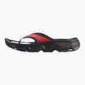 Salomon Reelax Break 6.0 Damen Flip Flops Kosmischer Himmel/Schwarz/Flammenscharlachrot 2