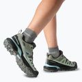 Damen-Trekking-Schuhe Salomon X Ultra 360 GTX Sedona sage/schwarz/sea foam 8