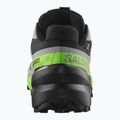 Herren Laufschuhe Salomon Speedcross 6 GTX schwarz/legierung/grüner Gecko 5