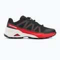 Herren-Laufschuhe Salomon Speedcross Peak schwarz/Asphalt/Feuerrot 2
