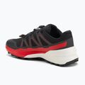 Herren-Laufschuhe Salomon Speedcross Peak schwarz/Asphalt/Feuerrot 3
