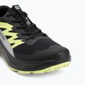 Herren-Laufschuhe Salomon Alphaglide GTX schwarz/legierung/scharfgrün 7