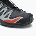 Herren-Laufschuhe Salomon XA PRO 3D V9 GTX turbulence/schwarz/burnt ochre 7