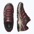 Damen-Trekking-Schuhe Salomon Extegra GTX henna/run raisin/mahogany rose 6