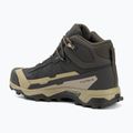 Herren-Trekking-Stiefel Salomon X Ultra 5 MID GTX Torf / grau grün / blau Nächte 3