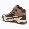 Damen-Trekking-Stiefel Salomon X Ultra 5 MID GTX Wurzelholz / french roast / rattan 3