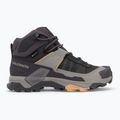 Damen-Trekking-Stiefel Salomon X Ultra 5 MID GTX neun Eisen / Möwe / weichen Ton 2