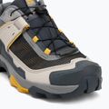 Herren-Trekking-Schuhe Salomon X Ultra 5 Denkmal / turbul / würzigen Senf 7