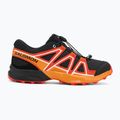 Kinder-Trekking-Schuhe Salomon Speedcross schwarz/Kirschrot/Kurkuma 2