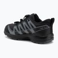 Kinder-Trekking-Schuhe Salomon XA Pro 3D V8 Waterproof schwarz/turbulence/quarry 3