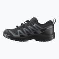 Kinder-Trekking-Schuhe Salomon XA Pro 3D V8 Waterproof schwarz/turbulence/quarry 9