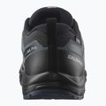 Kinder-Trekking-Schuhe Salomon XA Pro 3D V8 Waterproof schwarz/turbulence/quarry 10
