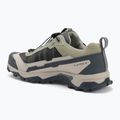 Damen-Trekking-Stiefel Salomon X ULTRA 5 GTX Seegras / turbul ence / zarten Pfirsich 3