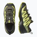Kinder-Trekking-Schuhe Salomon XA Pro V8 urban chic/schwarz/dunkles Zitrone 8