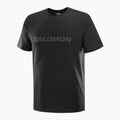 Shirt Herren Salomon Big Logo Tee deep black 4