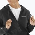 Hoodie Sweatshirt Herren Salomon Logo Full Zip Hoodie deep black 3