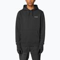 Herrenpullover Salomon Chest Logo Hoodie deep black