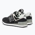 New Balance Damen Schuhe WL574 schwarz 4