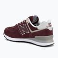 New Balance Classic 574's V3 Wide kastanienbraun Herrenschuhe 3