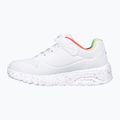 SKECHERS Kinder Turnschuhe Uno Lite Rainbow Specks weiß/multi 13