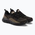 Damen SKECHERS Bobs B Flex Fall Sparks schwarz/gold Turnschuhe 4