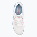 SKECHERS Damen D'Lux Walker Let It Glow weiß/rosa/blau Turnschuhe 6