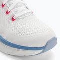 SKECHERS Damen D'Lux Walker Let It Glow weiß/rosa/blau Turnschuhe 7