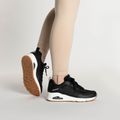 SKECHERS Uno Inside Matters Damen Schuhe schwarz/weiß/mesh 2
