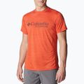 Columbia Herren Titan Pass Grafik-Trekkinghemd rot 1991471839