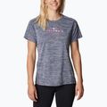 Columbia Damen Zero Rules Graphic Crew Trekking Shirt grau 1991583467