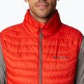 Columbia Powder Pass Herren Wandern ärmellos rot 1842414839 5