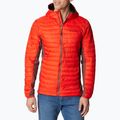 Columbia Powder Pass Hooded Herren Hybrid Jacke rot 1773271839