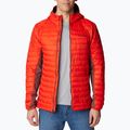 Columbia Powder Pass Hooded Herren Hybrid Jacke rot 1773271839 3